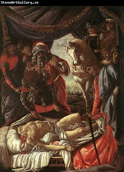 BOTTICELLI, Sandro The Discovery of the Murder of Holofernes